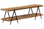 TV Cabinet 160x40x50 cm Solid Mango Wood