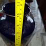 Japanese Kutani style Cobalt Blue Porcelain Vase decorated with a Hand-Painted Golden Pheasant and Floral Design, in good condition no chips or cracks Image 3