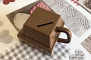 Vintage Cadbury Chocolate Chunk Plastic Money Box
