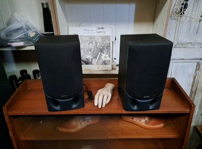 Vintage Sanyo Bookshelf Speakers