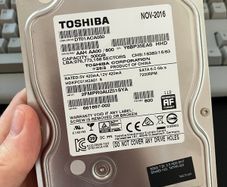 Toshiba 500GB 3.5 inch SATA Hard Drive 7200RPM