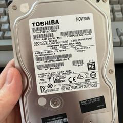 Toshiba 500GB 3.5 inch SATA Hard Drive 7200RPM