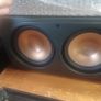 Flagship Klipsch Reference RC64 Giant Center Speakers absolute Beast solid Cherry wood Image 5