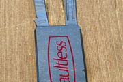 Vintage Barlow Stainless Money Clip Knife and File