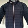 Columbia power lite jacket Size large more like a medium navy/pink in excellent condition Image 6