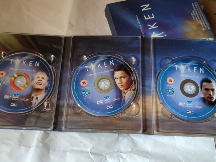 Steven Spielberg's Taken 6 disc Dvd Boxset