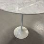 Round marble tulip table Image 3