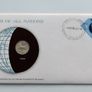 Tonga 1977 Coin Stamp cover BUNC Hen with Chicks Image 2