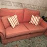 Sofa and 2 armchairs and storage footstool Image 2