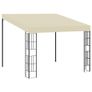 Garden Pavilion Antique Brown 4 m Iron Image 7