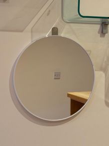 2 Circular Mirrors IKEA Lindbyn