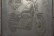 Harley-Davidson Tile Wall Plaque