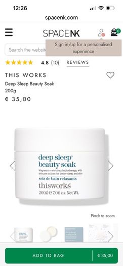 This Works Deep Sleep Beauty Soak 200g