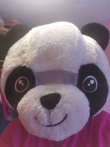 panda head mask