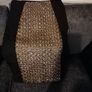 Pencil skirt lovely black and gold size 12 soft comfortable material Image 7
