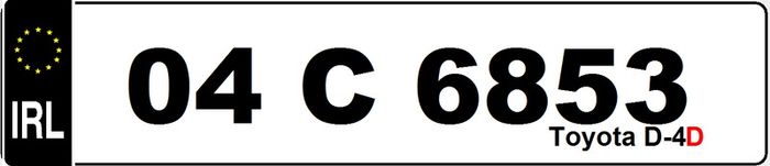Custom Car Number Plates