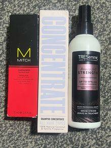 Haircare bundle new shampoo, leave in conditioner, maximum hold