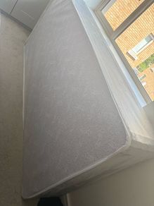 single bed base with headboard