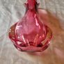 Murano Glass Ruby Vase Image 3