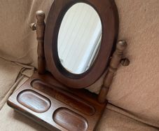 antique oak mirror