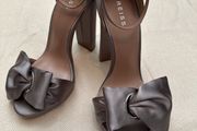 Reiss high heels , champagne /grey brand new