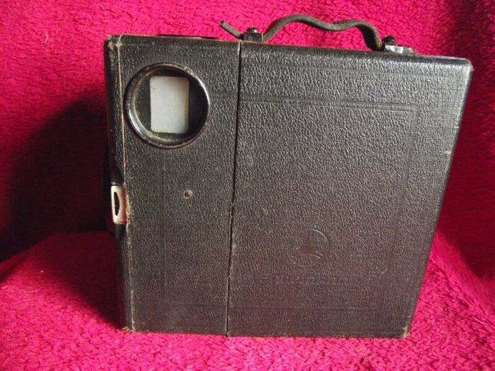 Ernemann "Film K" 6x9 Box Camera With Original Shop Box - Circa 1920 - 1926