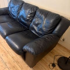 leather sofa