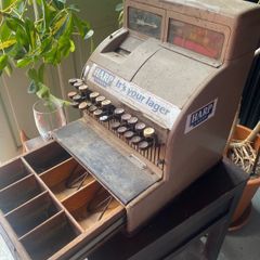 Vintage cash register