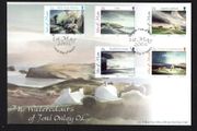 2002 Isle of Man Watercolours by Toni Onley (1928-2004) Commemorative Stamps First Day Cover (FDC)