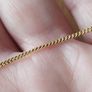 Preloved Sterling Silver Gold Plated Chain Image 2