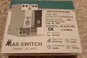 TUYA WIFI Smart Circuit Breaker 1P 63A With Metering DIN Rail