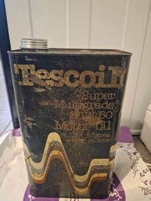 Tescoil Oil Can