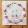 Coeur de Lion Cube Necklace and Earrings NEW Image 2