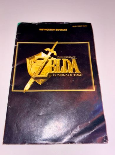 The Legend of Zelda Ocarina of Time N64 Manual