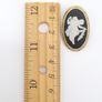 925 vintage sterling silver gold plated Wedgwood brooch Image 7