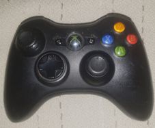 One Black XBox 360 Controller For Sale Here