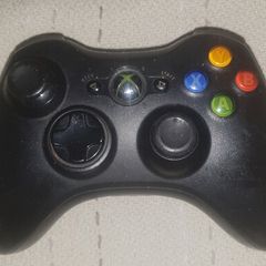One Black XBox 360 Controller For Sale Here
