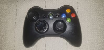 One Black XBox 360 Controller For Sale Here