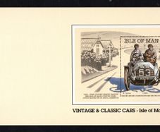 1995 Isle of Man 90th Anniversary of Motor Racing on Isle of Man Commemorative Stamp Miniature Sheet Presentation Pack
