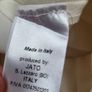 AMEN Italy beige crepe trousers Sz 44 (Fit 10-12 UK) Rrp 395 (New) Image 7