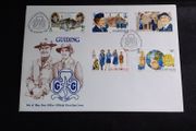 Isle of Man : 1985 First Day Cover - Guiding ( Girl Guides )