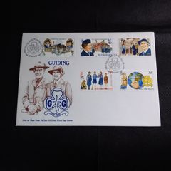 Isle of Man : 1985 First Day Cover - Guiding ( Girl Guides )