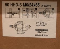 Hilti HHD-S Hollow wall anchor