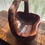 Vintage Teak Carved Fruit Basket , 5kg , Perfect Condition Image 3