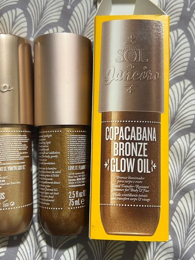 SOL DE JANEIRO Glow Motions Rio Sunset and bronze Translucent Glow Transfer-Resistant Shimmer Oil for Face & Body