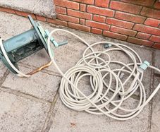 Garden Hose and Reel