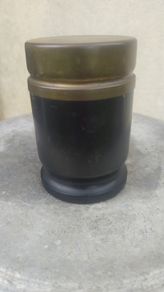 Aarikka Finland brass-lidded box