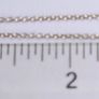 Vintage Sterling Silver 925 Single Heart Bracelet length 7" - 1g Image 9
