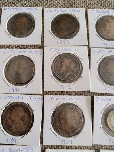 Coins Bulk Lot With Free Standard Postage Included