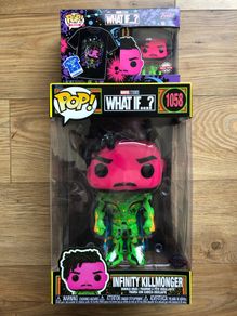 Funko Infinity Kilmonger Blacklight Bundle